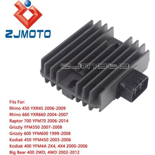 Motorcycle SH650D-11 Voltage Regulator Rectifier For Yamaha Raptor 700 Kodiak 400 450 YFM450 Rhino 660 Grizzly YFM350 YFM600
