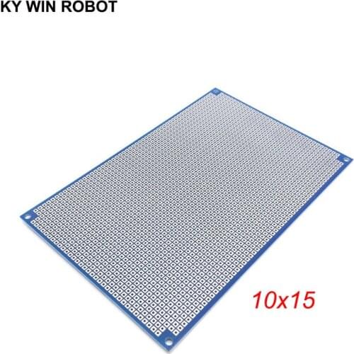 1pcs 10x15cm 100x150 mm Bule Double Side Prototype PCB Universal Printed Circuit Board Protoboard For Arduino