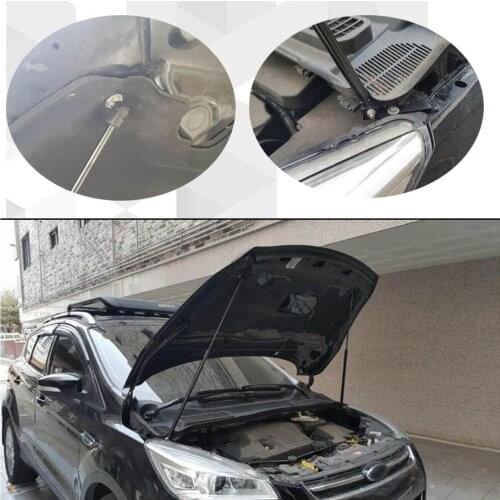 Front Bonnet Hood Damper for 2013-2019 Ford Kuga Escape Modify Gas Struts Lift Support Shock Absorber