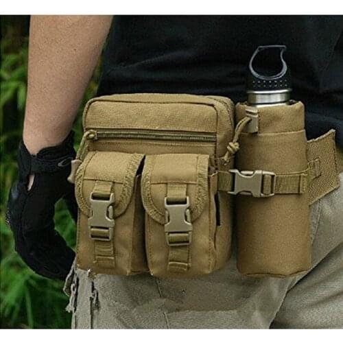 Tactical Pouch Military Men Hip Waist Belt Bag Small Pocket Running Pouch Outdoor Travel Camping Bags Phone Case