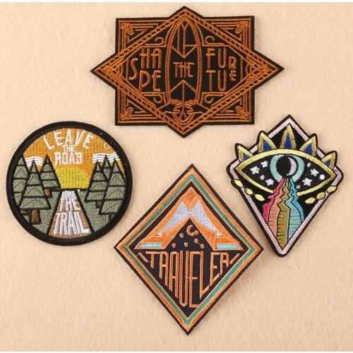 High-quality New Hot Sale Variety of Patterns Embroidery Patch DIY Fashion Clothing Luggage Decoration Patch