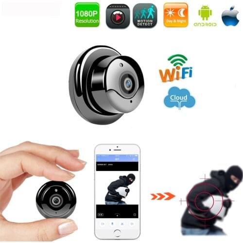 WIFI Mini Camera 1080P P2P camcorder Wireless Baby Monitor Mini Cam Infrared Night Vision Home Security Motion Detection