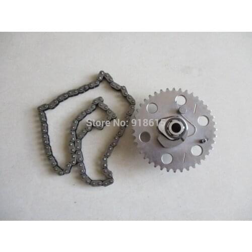 TIMING CHAIN AND CAMSHAFT ECENTRIC SHAFT FOR ROBIN EX13 EX17 EX21 4 STROKE GASOLINE ENIGNE PARTS