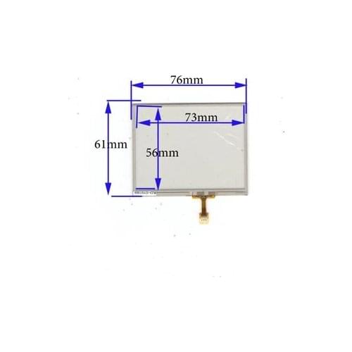 3.5 inch four wire resistive touch screen handwriting screen TR4-035F-11 76*61 mm
