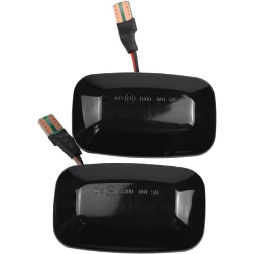 Car Dynamic LED Side Marker Light Turn Signal Light for Toyota Land Cruiser 70 80 100 Series