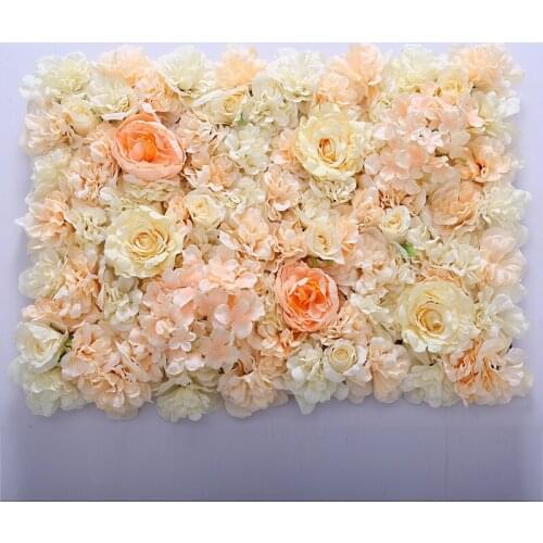 Free Shipping Encryption styles Artificial hydrangea rose flower wall wedding backdrop lawn/pillar flower road lead decoration