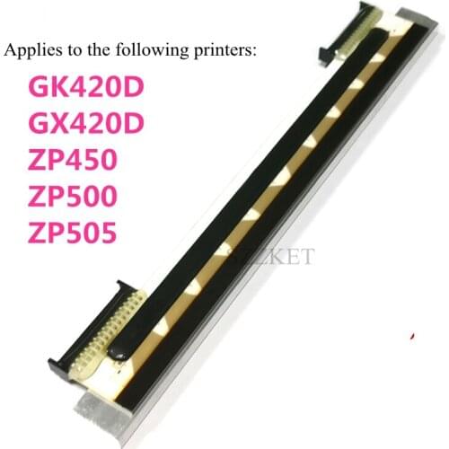 New Thermal PrintHead Printer Print Head for Zebra ZP450 ZP550 ZP500 ZP505 GX420 GK420 GX420D GK420D ZP420d Bar code print head