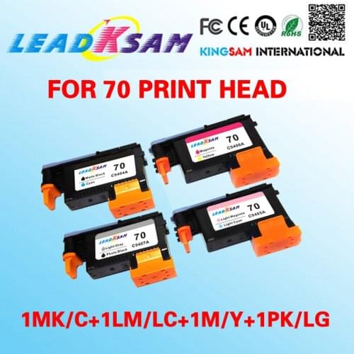 Leadksam print head compatible for hp70 C9404A C9405A C9406A C9407A for 70 Designjet Z2100 Z5200 Z3100 Z3200 printhead