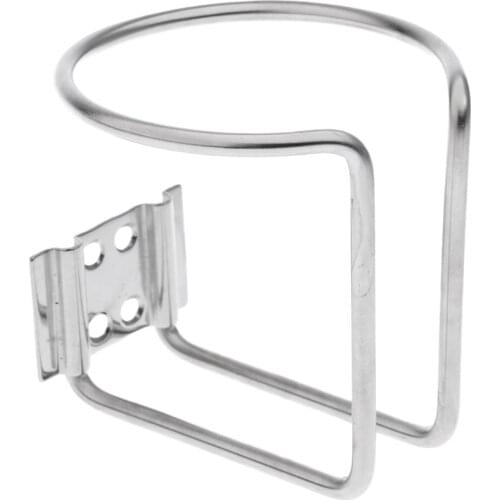 Durable and Steady Stainless Steel Boat Ring Cup Drink Holder Screw Mounted