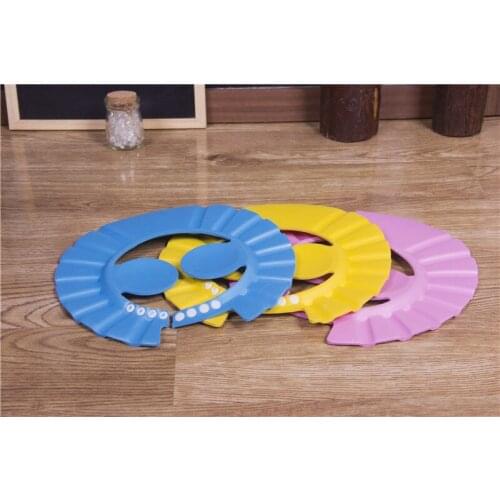 Adjustable baby with ear protector, waterproof baby, shampoo, hair cap, baby bath hat, wholesale