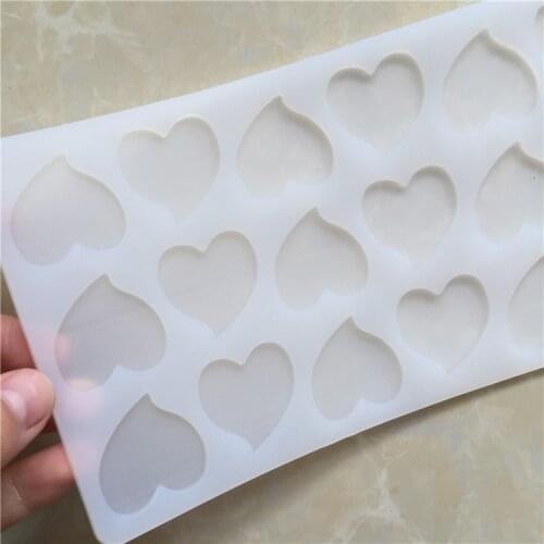 Valentine 18 Heart Silicone Mould Cake Decorating Tools Chocolate Baking Accessories Fondant Molds Silicone Molds for Baking