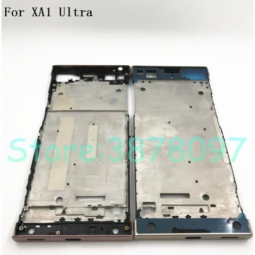 Middle Frame For Sony Xperia XA1 Ultra Frame Bezel LCD Housing Chassis Mid Faceplate Replacement Repair Spare Repair parts