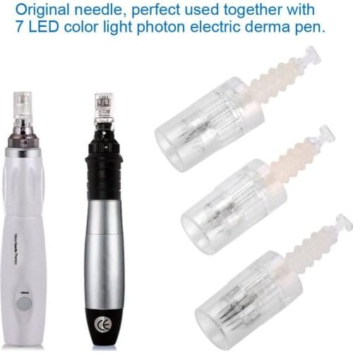 Microblading MYM Cartridge Needle 9pin 12pin 36pin for Auto Electric Dr Tattoo Machines Pen Transparent Micro Screw Tip Needles