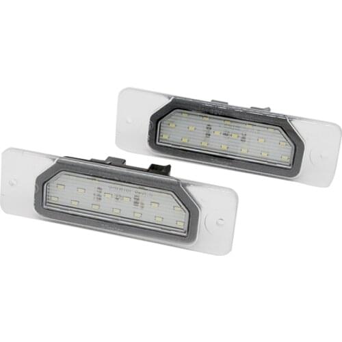 2Pcs/Set License Plate Light For Infiniti FX35/45 Q45 I30/I35 M37/M56 LED Light For Car License Number Plate Light Lamp