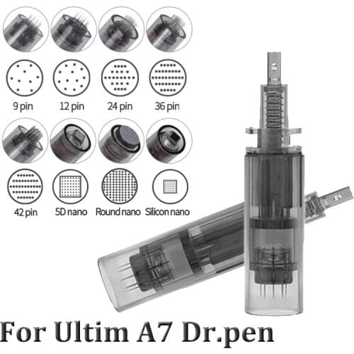 9/12/24/36/42/nano Pin Needle Electric Derma Needles Pen Cartridges Needle Tips for Ultima A7 Dr.pen Auto Micro-needle Therapy