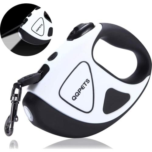 Dog Leash Automatic Retractable LED Shining Stretching Nylon Dog Leash Long Dog Hand Holding Rope For Puppy Medium Large Dogs