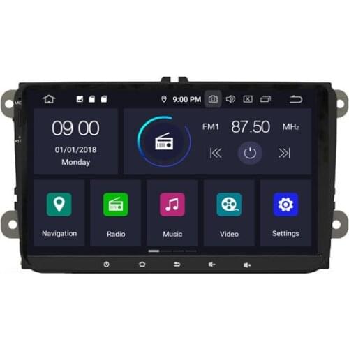 9" Android 10.0 OS Car Multimedia GPS Radio System Player for Volkswagen Caddy 2003-2015 Scirocco 2008-2015 Sagitar 2005-2015