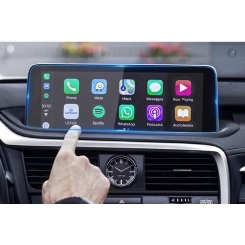 Car Tempered Glass Screen Protective Film Sticker GPS Multimedia LCD Guard For Lexus RX RX300 RX450 2020 Accessories