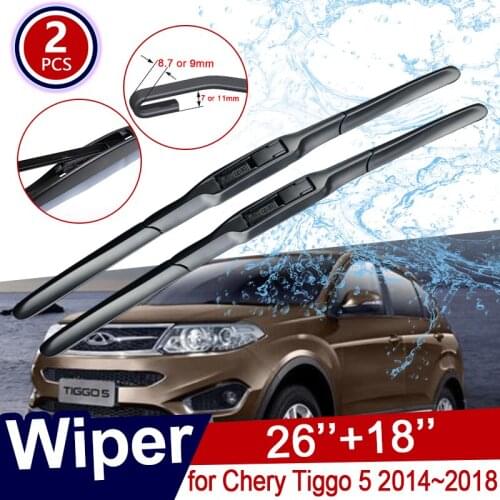 Car Wiper Blade for Chery Tiggo 5 2014~2018 Grand Tiggo 5 DR6 EVO6 Car Wiper Blade Windscreen Windshield Wipers Car Accessories