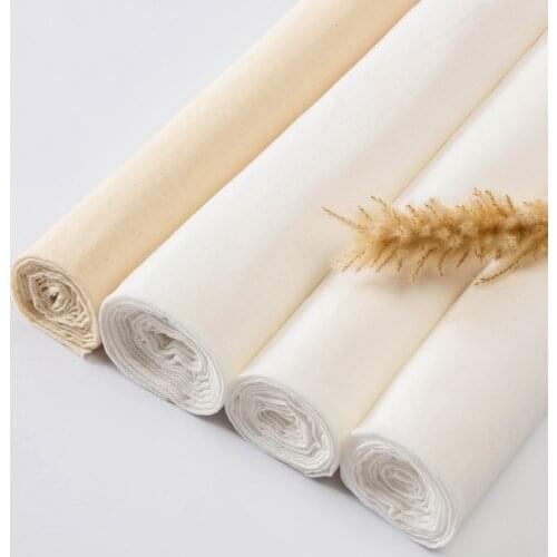 White Edible Gauze Fabric Pure Cotton DIy Handmade Home Food Fabrics Kitchen Soybeans Milk Filter Cloth Tofu Bun Steamer Cloth