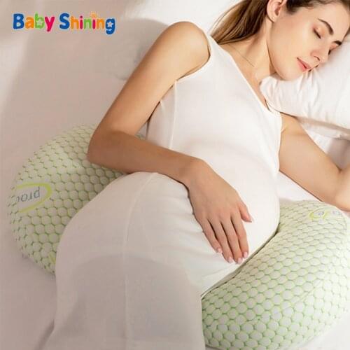Side Sleeping Support Pillow For Pregnant Women Breastfeeding Maternity Pillows H Shaped Pregnancy Cushion Body Nursing Cotton
