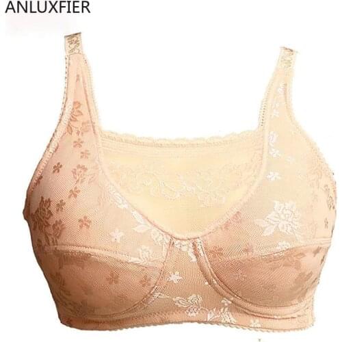 X9004 Mastectomy Bra Pocket Bra for Silicone Breastforms Surgery Pocket Bra Push Up Underwear Breast Prosthesis Breast Cancer