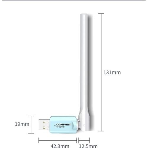 Ethernet Wi-fi Adapter AC 600M USB Wireless Wifi Adapter 2.4G 5.8Ghz Network Card With 3dBi Antenna PC Wi fi Lan Receiver dongle