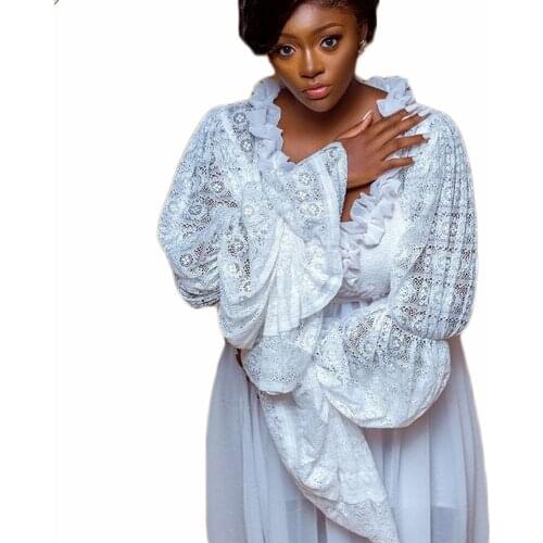 2021 Women Bathrobe Sheer Nightgown Robe Prom Bridesmaid Shawel Custom Made V Neck Long Sleeves Sexy High Split Lady Sleepwear