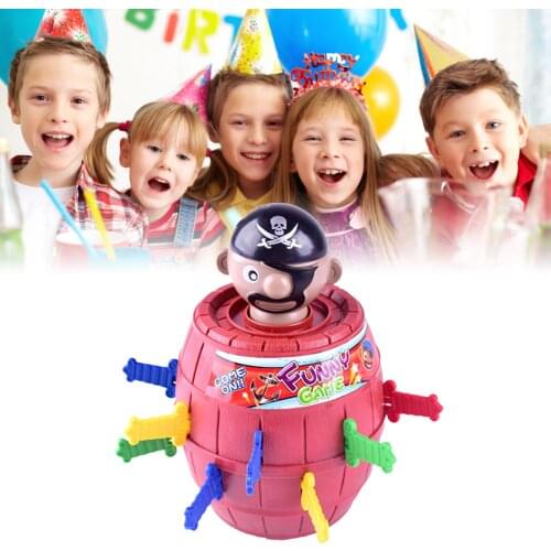 Tricky Pirate Barrel New Strange Toys Childrens Educational Toys Desktop Interactive Toys Party