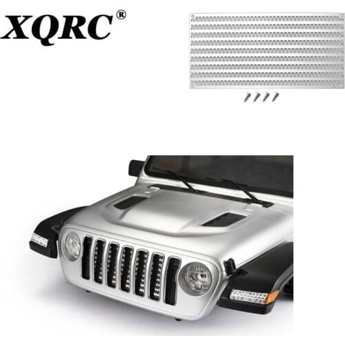 Metal mesh simulation water tank radiator, suitable for 1 / 10 rc car axial jeep scx10 III upgrade parts