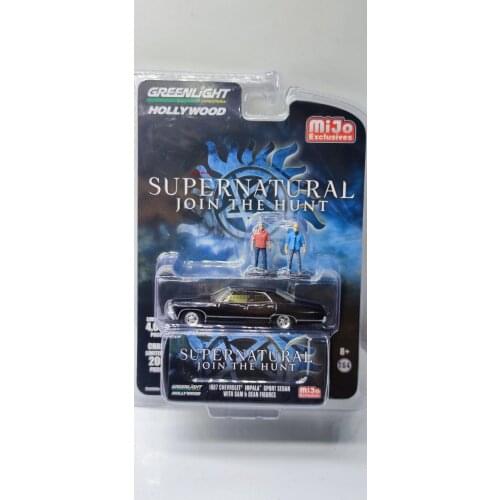 GreenLight 1:64 1967 CHEVROLET IMPALA SPORT SEDAN miJo Alloy model car Metal toys for childen kids diecast gift