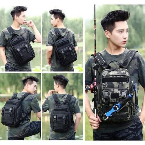 Outdoor Sport Large Camping Climbing Fishing Lures Bag Backpack Hunting Waterproof Military Tactical Travel Outdoor Men Bags