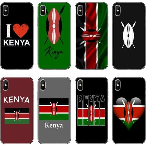 Kenya flag Soft Phone Case For Samsung Galaxy A71 A70 A60 A51 A50 A41 A40 A31 A30 A20E A21S A12 A10 A7 A5 A3