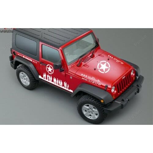 Brothers car sticker free person guide to hide scratch two colors special for car decoration CD50 Q04