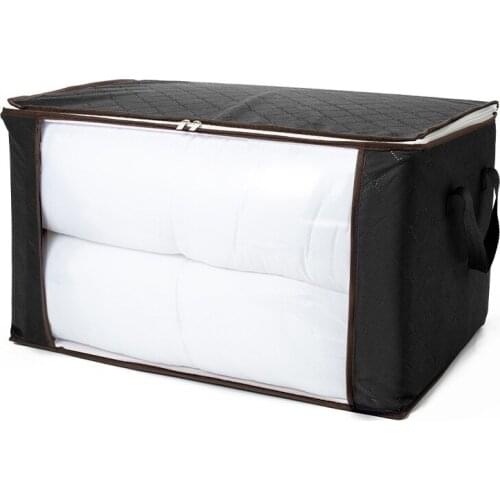 Organize Clothes Quilt Non-woven Storage Bags Travel Moving Packing Bag Large Capacity Thickened Dust Proof Bedding Accessories