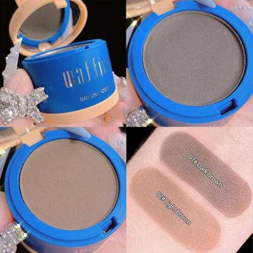 Careful Hairliner Powder Three-dimensional Contouring Shadow Covering Forehead Contouring Eyebrow Powder Makeup Cosmetics TSLM1