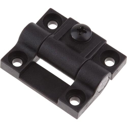 Replaces Southco E6-10-301-20, 4 Hole Adjustable Torque Hinge,Plastic,Medium