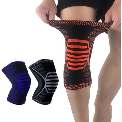 Joylife 1Pc Sport Football Basketball Elastic Warm Compression Knee Guard Sleeve Pads