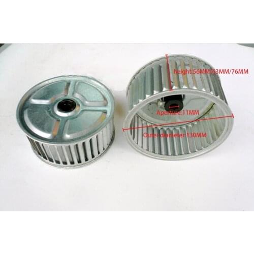 1pc wind wheel for exhaust fan heating ventilation kitchen bedroom ceiling blade motor impeller heater 5