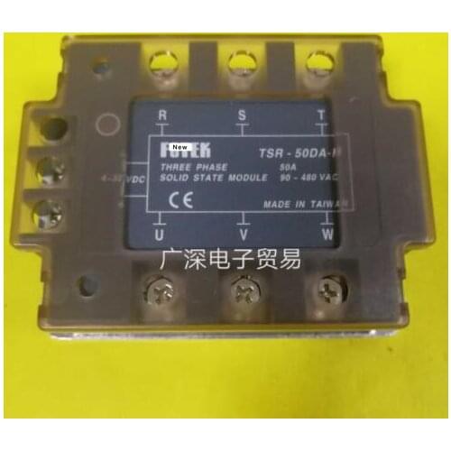 100% Original Authentic Taiwans three-phase solid state relay TSR-50DA-H