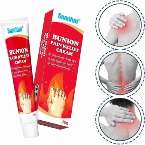 20g Bunion Pain Relief Ointment Joint Toe Pain Relief Stiffness Inflammation Treatment Arching Bunion Pain Relief Cream