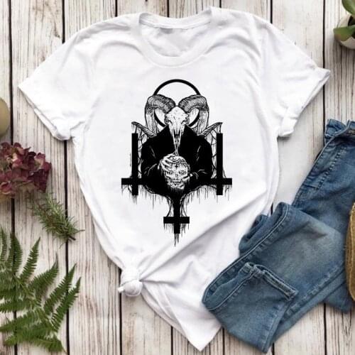 2021 Women t shirt Fashion Harajuku Cool Girl Punk Ladies Tee Tops 90S Retro Casual Short Sleeve Streetwear tshirt femme XXXL