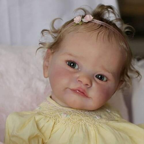 23 Inches Original Size Tobiah with COA Reborn Kit Unfinished Doll Parts