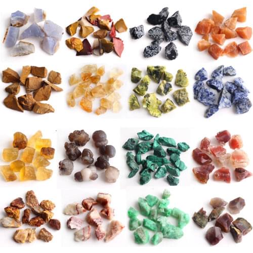 30g/pack Natural Crystals Rough Rock Tumbled Stone Scientific Research Mineral Specimen Raw Quartz Healing Decor Reiki Healing