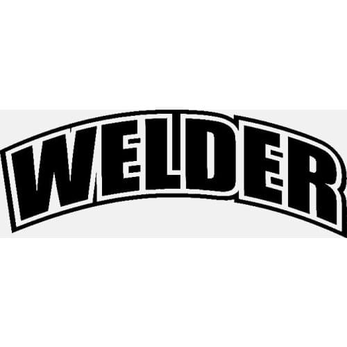Car Sticker WELDER Decal Car Sticker Diesel Truck Personality Fashion Car Sticker PVC Waterproof Cover Scratches, 14cm*5cm