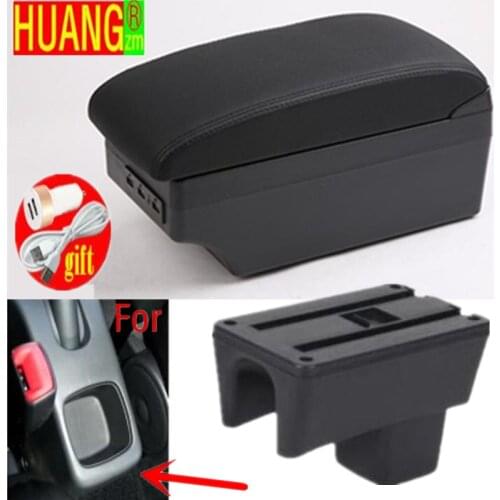 Car Armrest For Suzuki Swift Armrest Box 2005-2021 car accessories interior storage Box Retrofit parts USB 2011 2014 2017 2018