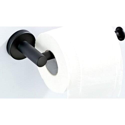 Household Toilet Wall Mount Toilet Paper Holder Stainless Steel Bathroom Kitchen Roll Paper Accessory Towel Accessories Holders
