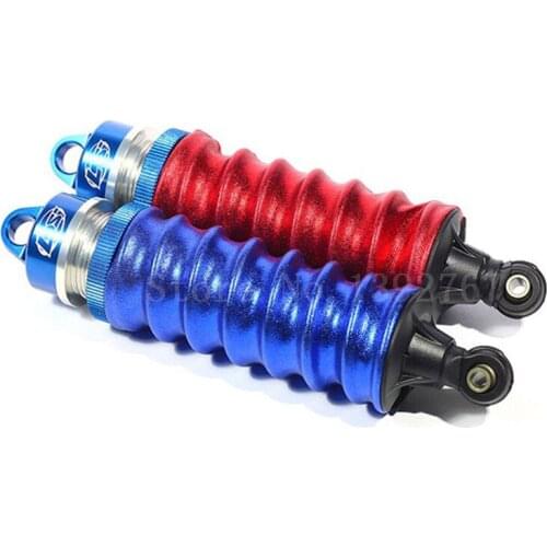 4Pcs/Set Shock Absorber Cover Shock Absorption Cover Dust-proof 1/8 Off Road Car Truck Buggy Monster RC Car Parts For HSP Hpi