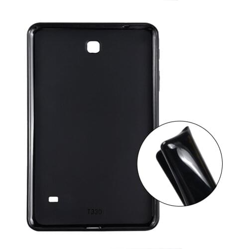 Case For Samsung Galaxy Tab 4 8.0 inch SM-T330 T331 T335 Soft Silicone Protective Shell Shockproof Tablet Cover Bumper Fundas