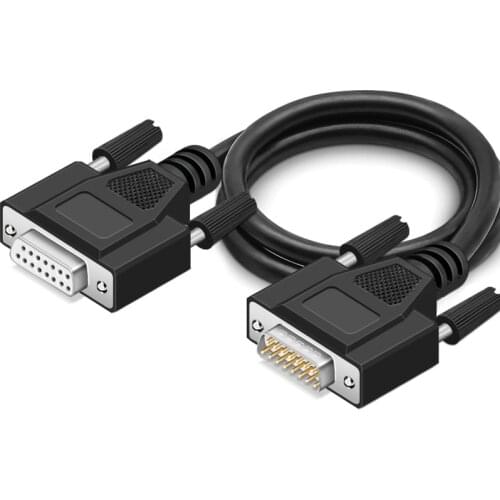 DB15 Two rows 15Pin 15P DB 15 Male To Male Male To Female Female To Female Serial socket extender extension cable 0.5M-30M
